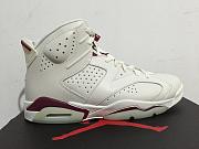 Air Jordan 6 Maroon Mass 384664-1169 - 6