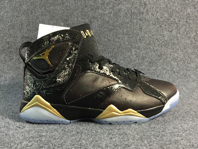 Air Jordan7 Black Gold - 1
