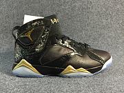 Air Jordan7 Black Gold - 1