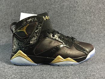 Air Jordan7 Black Gold
