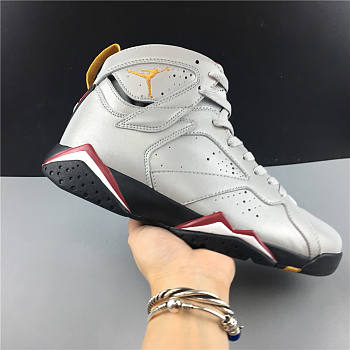 Air Jordan 7 Reflections of A Champion Silver Red