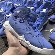 AIR JORDAN 7 RETRO NORTH CAROLINA BLUE  - 1