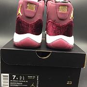 Air Jordan 11 Retro Heiress Night Maroon (GS) 852625-650 - 5