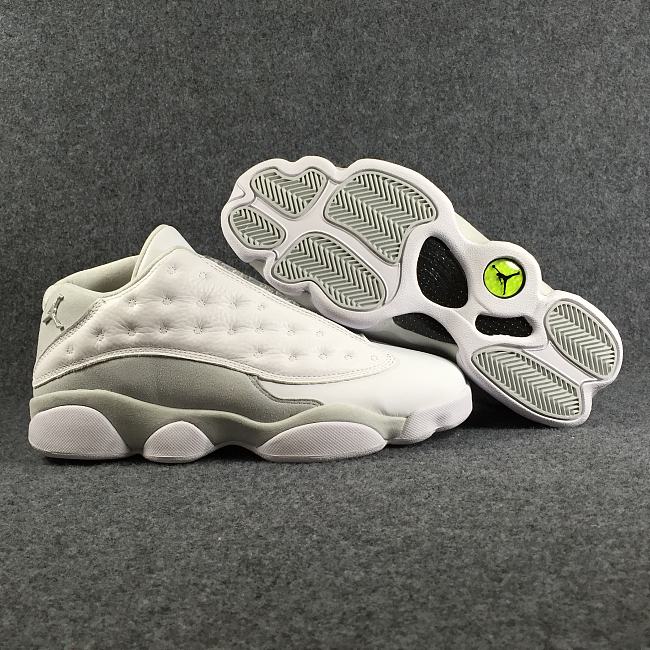 Air Jordan 13 Low all White 310810-10012  - 1