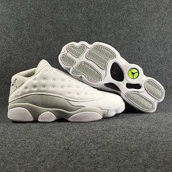 Air Jordan 13 Low all White 310810-10012 