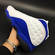 Air Jordan 13 Retro White Hyper Royal Black 414571-117 - 6