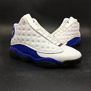 Air Jordan 13 Retro White Hyper Royal Black 414571-117 - 4