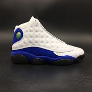 Air Jordan 13 Retro White Hyper Royal Black 414571-117 - 2