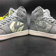 Air Jordan 1 Retro High OG Grey 555088 010 - 2