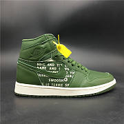 Air Jordan 1 High Retro Army Green Toe 555088 300 - 4