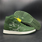 Air Jordan 1 High Retro Army Green Toe 555088 300 - 6