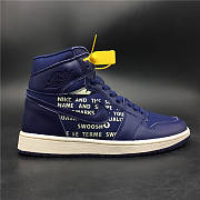 Air Jordan 1 High Retro Bleu 555088 400 - 4