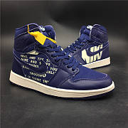 Air Jordan 1 High Retro Bleu 555088 400 - 6
