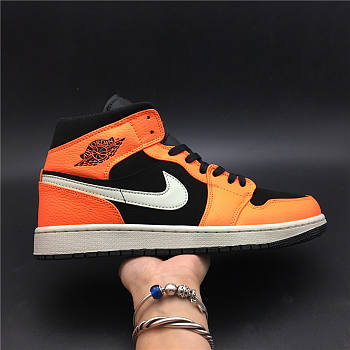 Air jordan 1 air 1 mid aj1 mid top black sku 554724-062