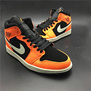 Air jordan 1 air 1 mid aj1 mid top black sku 554724-062 - 3