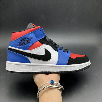 Air Jordan 1 Mid Top 3 (GS) 554725-124 
