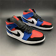 Air Jordan 1 Mid Top 3 (GS) 554725-124  - 3