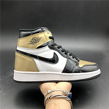 Air Jordan 1 Retro High Gold Top 3 861428-001