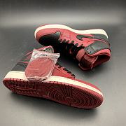 Air Jordan 1 Retro Mid Team Red Black 554724-601 - 2