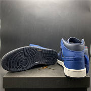Air Jordan 1 Mid Obsidian Game Royal 554724-412  - 2