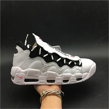 Nike Air More Money White Black Coral Chalk AJ2998-101