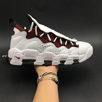 Nike Air More Money White Black Team Red AJ2998-100