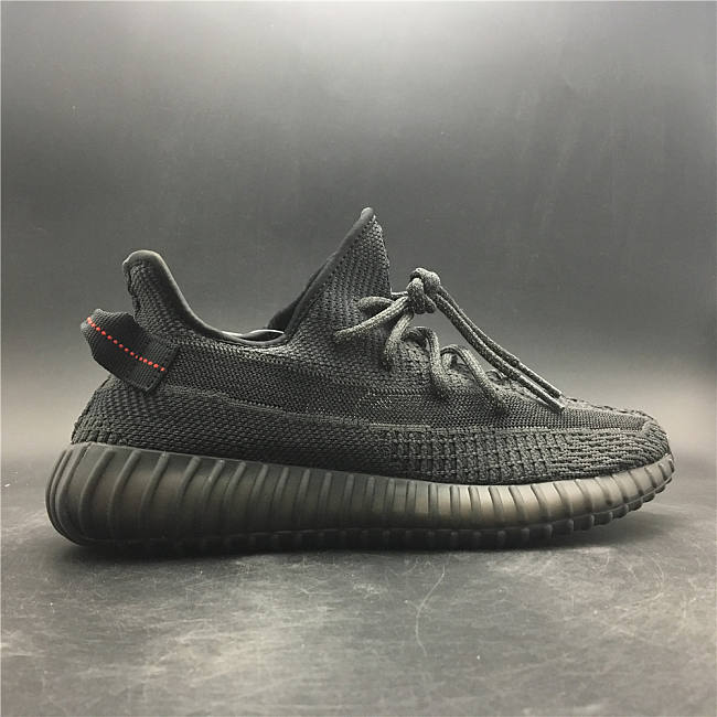 Adidas Yeezy Boost 350 V2 Black (Non - Reflective)  - 1