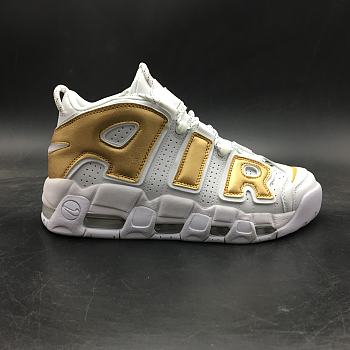 Nike Air More Uptempo Gold White 921948 200 