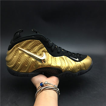 Air Nike Foamposite Pro Metallic Gold 624041-701