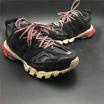 BALENCIAGA Black & Grey Track Sneakers