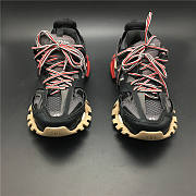BALENCIAGA Black & Grey Track Sneakers - 5