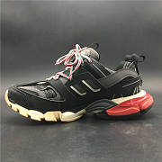 BALENCIAGA Black & Grey Track Sneakers - 2