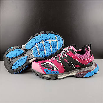 Balenciaga Track Trainers Pink Blue 