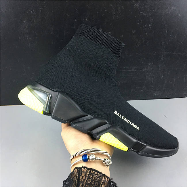 Balenciaga Speed Trainer Clearsole Yellow Fluo - 1
