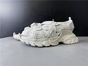 Balenciaga Track Sandal White  - 5