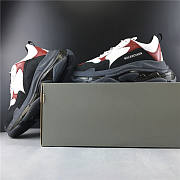 Balenciaga Triple S Clear Sole Black Brown Red 541624 W09O1 2268 - 2