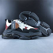 Balenciaga Triple S Clear Sole Black Brown Red 541624 W09O1 2268 - 3
