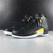 Jordan 12 Retro Black Metallic Gold White (W) AO6068-007 - 2