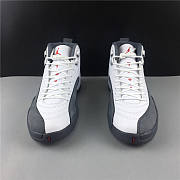 Air Jordan 12 Retro White Dark Grey (GS) 153265-160 - 5