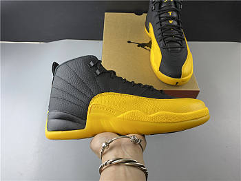 Air Jordan 12 Retro Black University Gold 130690-070