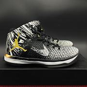 Air Jordan 31 “BHM” Black White-Gold  905847-110 - 3