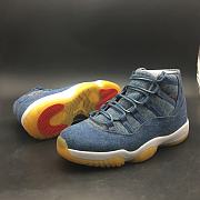 Levi’s x Air Jordan 11 Denim/Sail-Game Red 914433-401  - 4