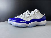 Air Jordan 11 Retro Low White Concord (W) AH7860-100 - 4