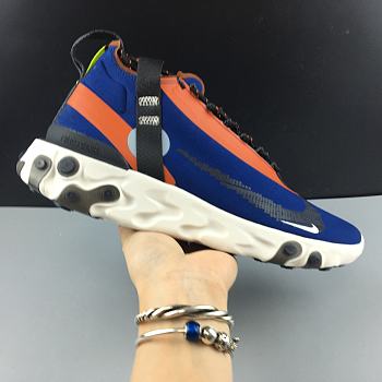 Nike React Runner Mid WR ISPA Blue Void Team Orange AT3143-400