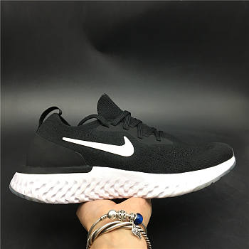 Nike Epic React Flyknit Black Dark Grey AQ0067-001 