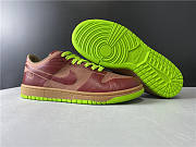 Nike Dunk Low 1-Piece Laser Varsity Red Chartreuse 311611-661 - 6