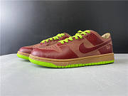Nike Dunk Low 1-Piece Laser Varsity Red Chartreuse 311611-661 - 4