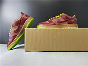 Nike Dunk Low 1-Piece Laser Varsity Red Chartreuse 311611-661 - 3