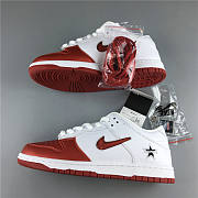 Nike SB Dunk Low Supreme Jewel Swoosh Red CK3480-600 - 2