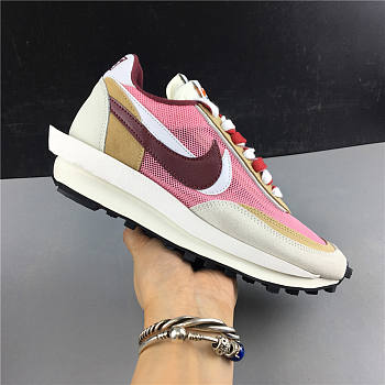 Sacai x Nike LDV Waffle Daybreak White Grey Light Pink BV0073-500 